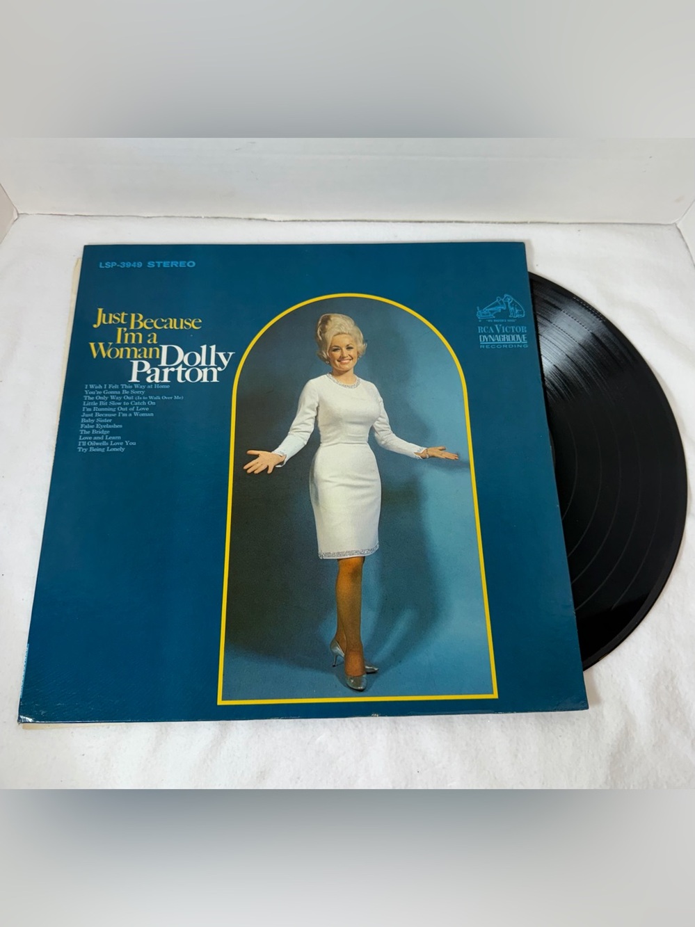 Dolly Parton - Just Because I'm A Woman ~ 1968 RCA LSP-3949 ~ 1st Press LP Album